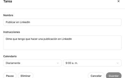 Tareas Programadas con ChatGPT: Una Revolución en la Gestión y Productividad